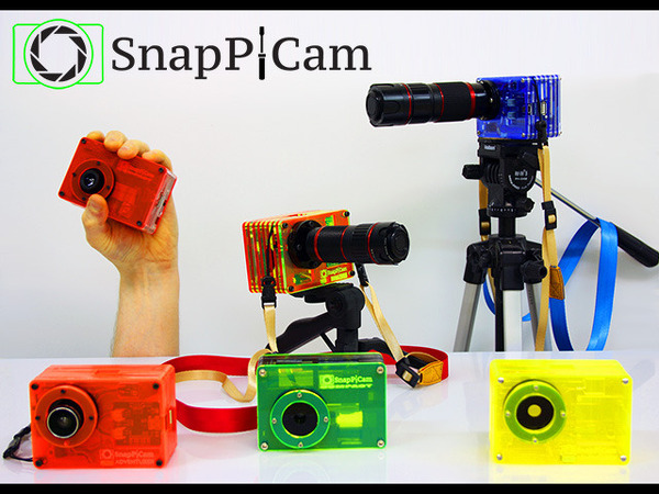 SnapPiCam ile Raspberry Pi ve değiştirilebilir lensler biraraya geliyor