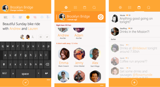 Swarm Windows Phone cihazları için indirmeye sunuldu