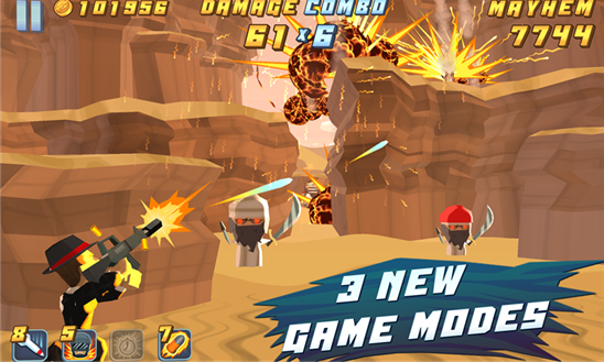 Major Mayhem yıllar sonra Windows Phone'da