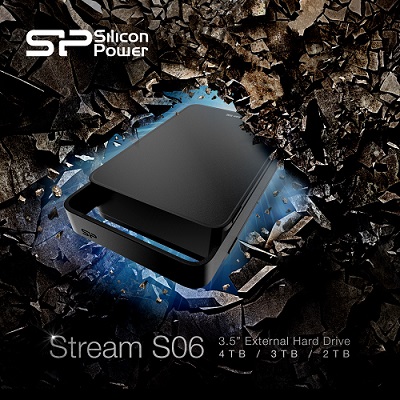 SP/ Silicon Power 4TB 3.5-inch USB 3.0 Taşınabilir HDD Sürücüsü