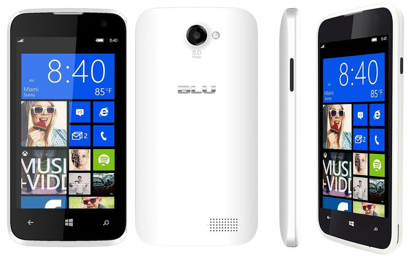 Blu'dan ucuzluk rekortmeni Windows Phone 8.1 cihazı