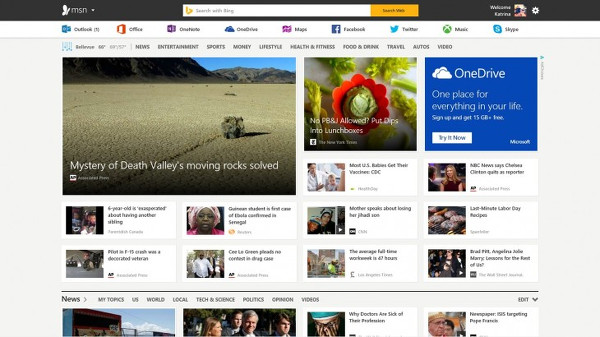 Microsoft, Bing hizmetlerini MSN olarak adlandırıyor