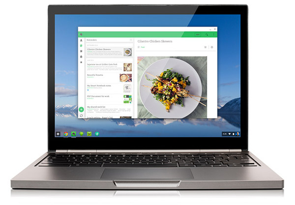 Chrome OS platformu Android uygulamaları çalıştırmaya başladı