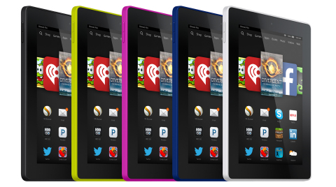 Amazon, Kindle Fire tablet serisini yeniledi