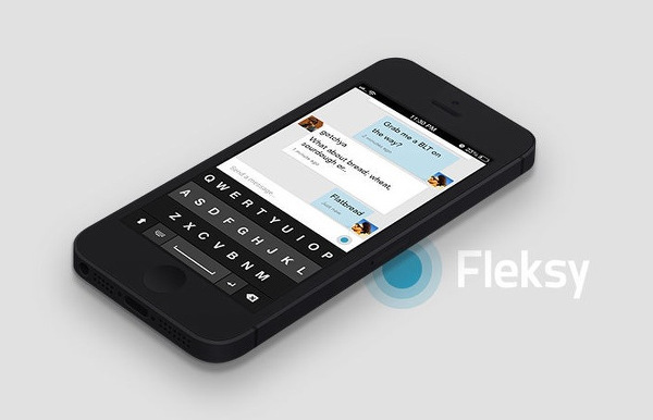 Türkçe destekli Fleksy klavye uygulaması iOS için indirmeye sunuldu