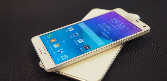 Samsung Galaxy Note 4'ün Amerika ön satış fiyatı ş