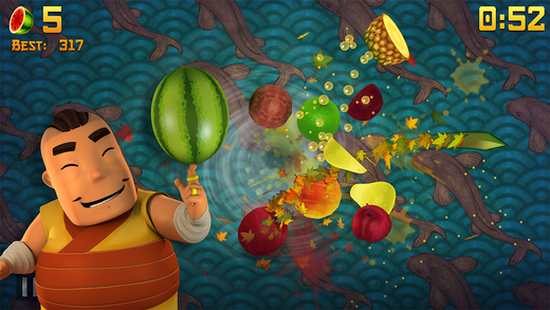 Fruit Ninja şimdiye kadar ki en büyük güncellemesini aldı