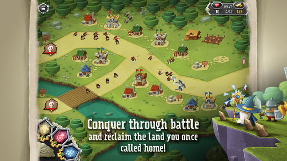 Tower Dwellers kule savunma oyunu Android için indirmeye sunuldu