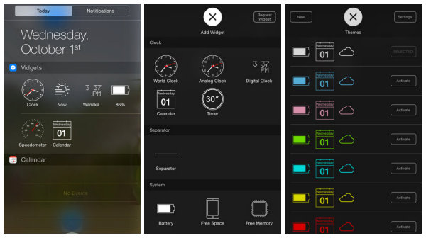 iOS için Vidgets ile üçüncü taraf widget'lar ekranınıza geliyor