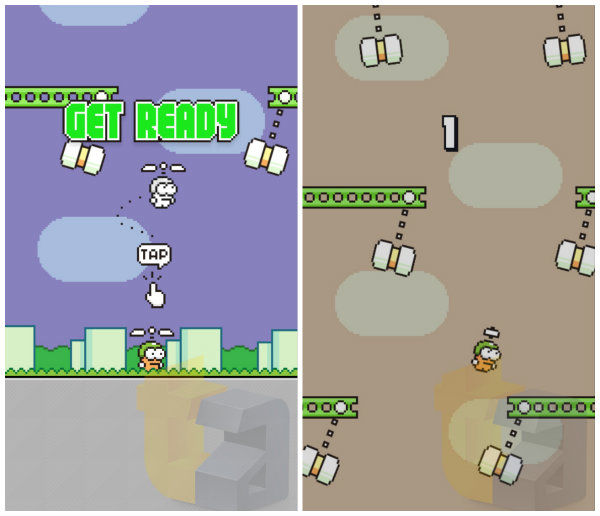 Swing Copters Windows Phone'a da geldi