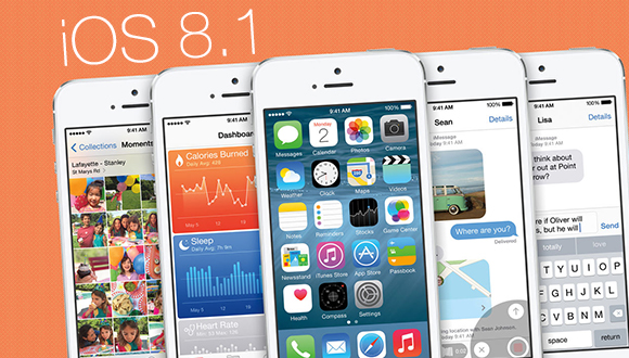 iOS 8.1 güncellemesi Pazartesi yayında