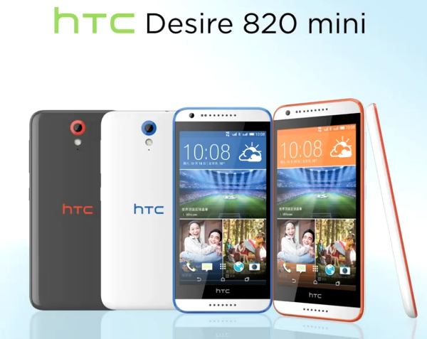 Desire 820 mini perakende sitelerinde ortaya çıktı