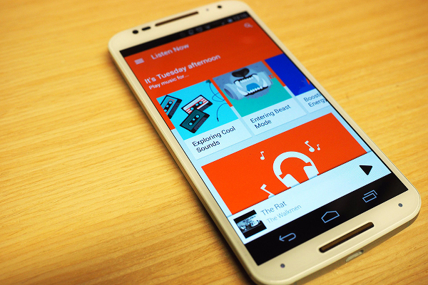 Google Play Music yeni tasarımına kavuştu