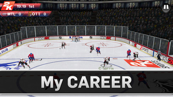 NHL 2K oyunu iOS için indirmeye sunuldu