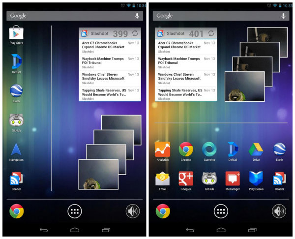 Android için Divider ile ana ekrana çizgiler çekin
