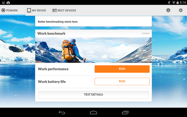 PCMark benchmark yazılımı Android için yayımlandı