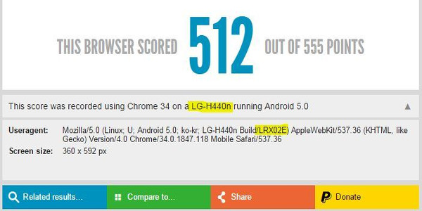LG, Android 5.0 işletim sistemli H serisi akıllı telefonlar hazırlıyor