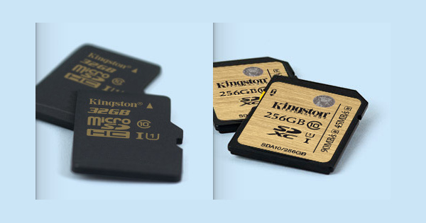Kingston yüksek hızlara sahip yeni SD ve microSD kartlarını duyurdu