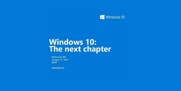 Windows 10 için ikinci büyük etkinlik 21 Ocak 2015'de