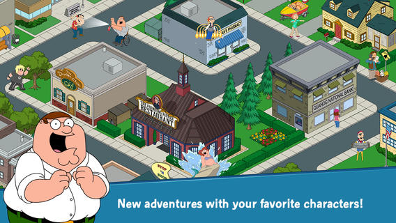 Family Guy: The Quest For Stuff oyunu Windows Phone için yayınlandı