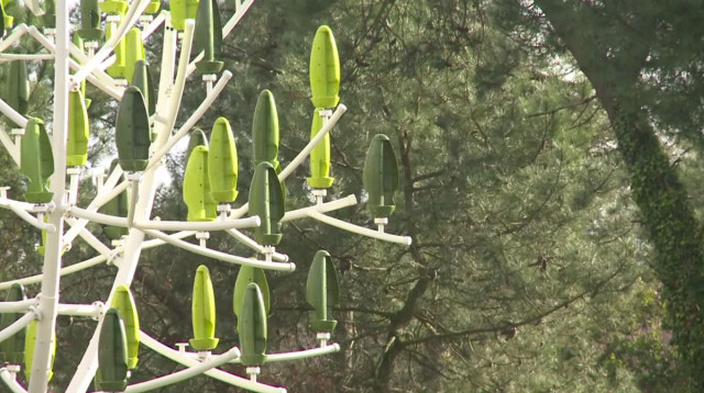 'Rüzgar ağaçları' yenilenebilir enerjiye görsel estetik katmayı amaçlıyor