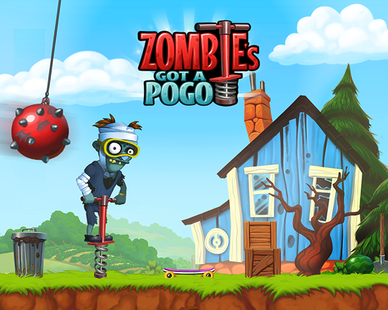 Zombie's Got a Pogo ile zıplayan zombiler sizi bekliyor