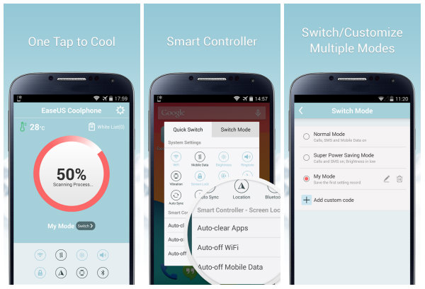 Coolphone uygulaması Android cihazınızı soğutmayı vaad ediyor