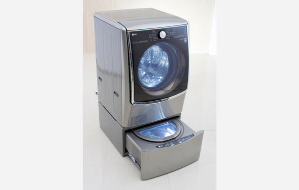 CES 2015 : LG'den iki çamaşır makinesi tek bir kasada