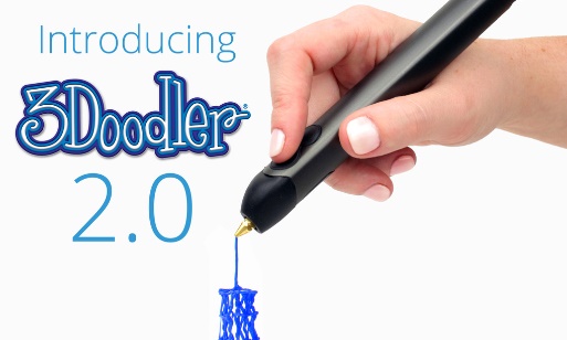 3 boyutlu şekil çizebilen 3Doodler 2.0 Kickstarter hedefine ulaştı