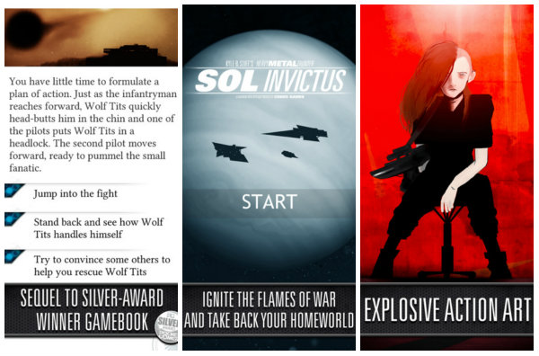 Cubus Games'den yeni bir metin tabanlı oyun : Sol Invictus