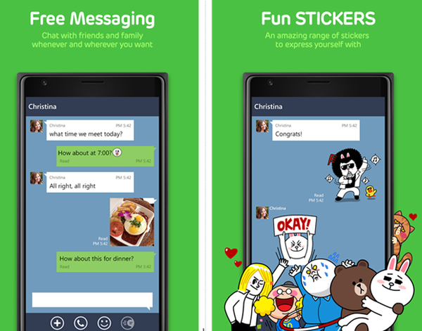 Windows Phone için LINE video görüşmesi özelliği ile güncellendi
