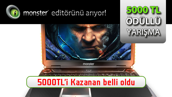 Monster Editörünü Seçiyor yarışmasının kazananı belli oldu!