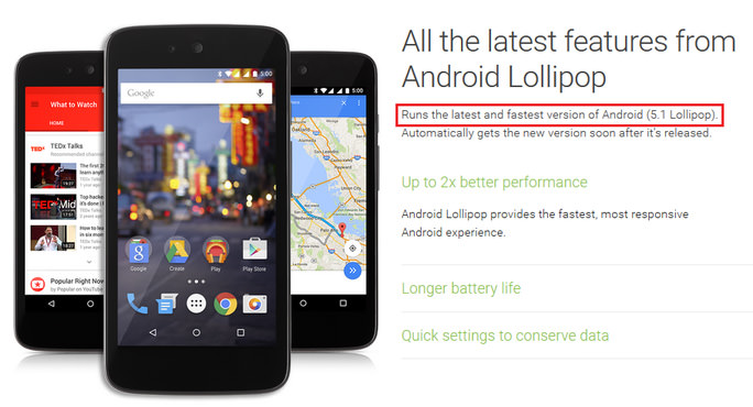 Android 5.1 güncellemesi Endonezya'da başladı