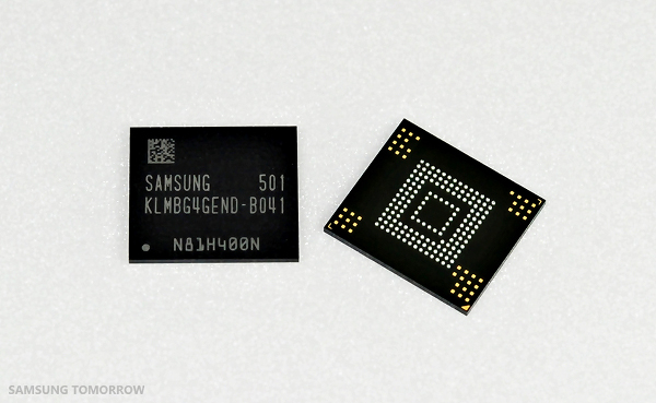 Samsung mobil bellek modüllerini yüzde 40 oranında küçültüyor