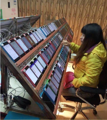 Çin'de geliştiricilerin App Store'da indirilme sayılarını manipüle ettiğini iddia eden bir görsel yayınlandı