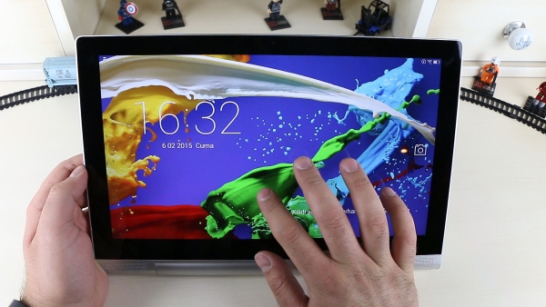 Lenovo Yoga Tablet 2 Pro inceleme videosu 'Tasarımı, dahili projektörü ve JBL imzalı 2+1 ses sistemi ile bu tablet farklı'