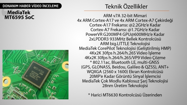 Orta sınıf telefonlara süper güç takviyesi: MediaTek MT6595 işlemcisini inceledik