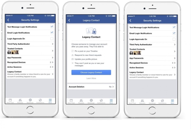 Facebook, öldüğünüzde hesabınıza ne olacağını seçme imkanı sunuyor