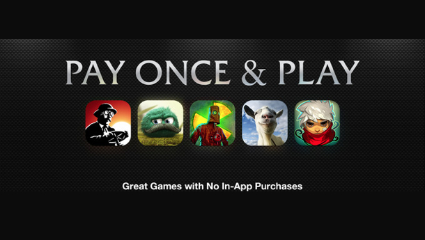 App Store uygulama içi satış yapmayan oyunlar için özel bir kategori oluşturdu