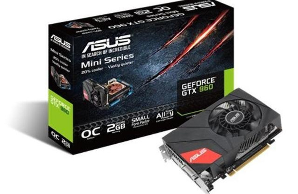 Asus mini ekran kartı serisine GTX 960'ı da dahil ediyor