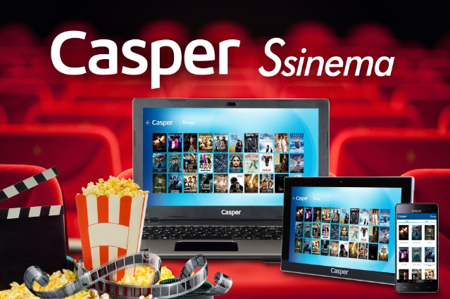 Casper sinema servisi 'Ssinema'yı tüm kullanıcılarına 6 ay ücretsiz olarak sunuyor