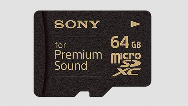 Sony, yüksek kaliteli ses odaklı geliştirdiği yeni 64GB'lık microSD hafıza kartını tanıttı