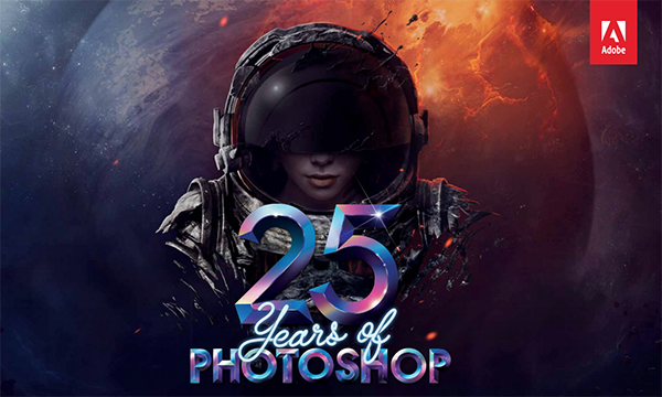 Adobe, dünyaca ünlü Photoshop'un 25.yılını kutluyor