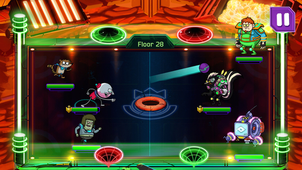 Grudgeball: Enter the Chaosphere ile Sürekli Dizi karakterleri iOS'a geliyor
