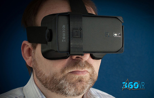 OnePlus One sahibi bir kullanıcı, üç boyutlu yazıcı yardımıyla kendi sanal gerçeklik gözlüğünü üretti