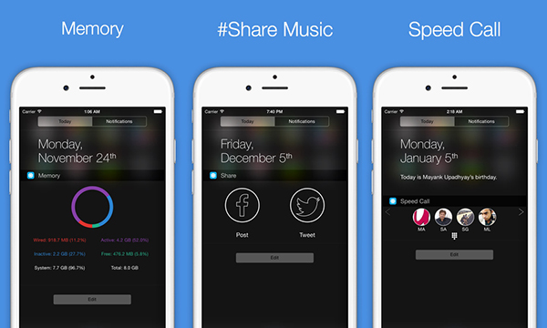 iOS cihazların bildirim merkezini geliştiren Orby Widgets ücretsiz yapıldı