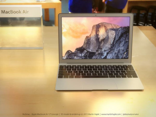 Apple, 9 Mart etkinliğinde 12-inç Retina ekranlı Macbook Air'i de görücüye çıkartabilir