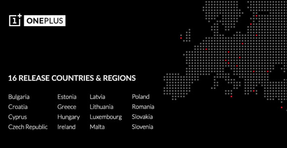 OnePlus Avrupa'da 16 ülkeye daha gönderim yapacak