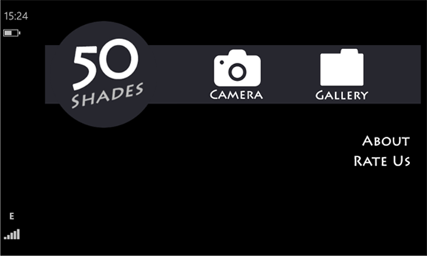 İsmiyle dikkat çeken yeni fotoğraf odaklı Windows Phone uygulaması: Fifty photo shades