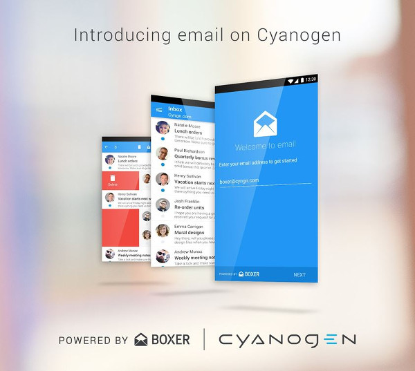 Cyanogen ve Boxer mail işbirliğine gidiyor